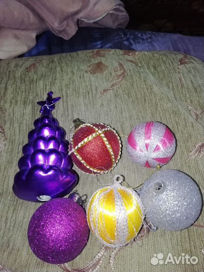 Елочные игрушки времен СССР