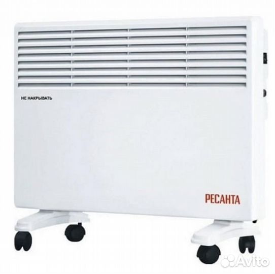Конвектор ресанта ок-1500Е, 1500Вт, белый 67/4/13