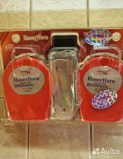 Клаксон мощный звуковой сигнал