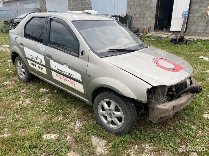 Разбор запчасти рено логан фаза 1 1.6