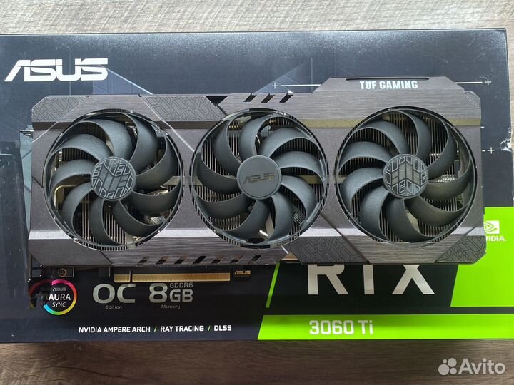 Видеокарта rtx 3060 ti