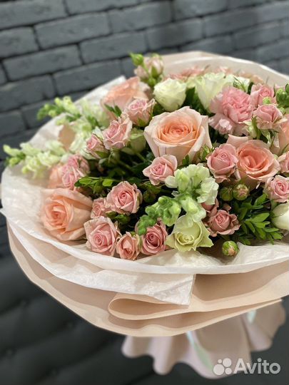 Ночная доставка букета