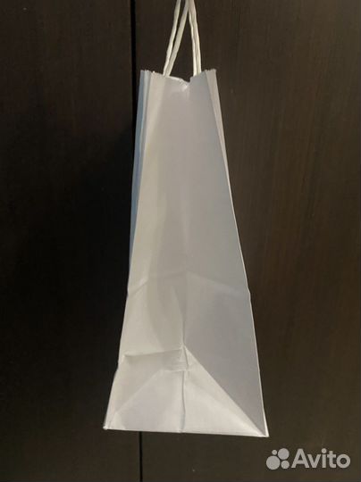 Крафт пакеты с кручеными ручками 220х120х250