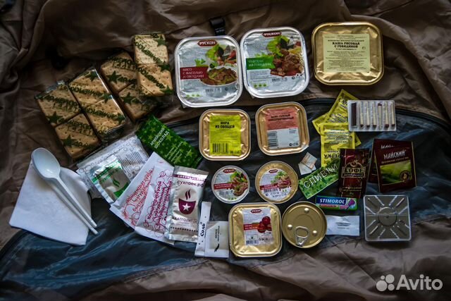 Питание на сутки армейское