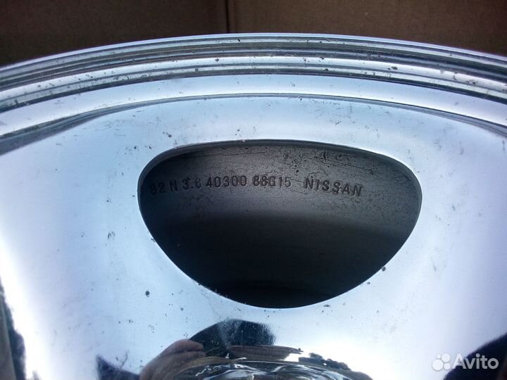 Диски nissan R15; pcd 6x139.7; ET30; dia100.1
