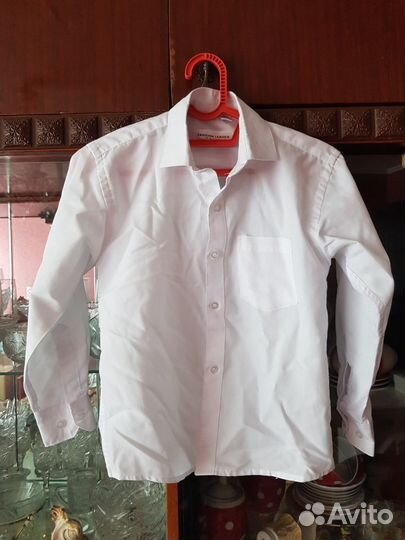 Рубашки для мальчика 124-130см на 8-9 лет