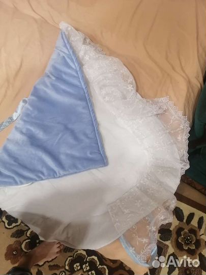 Тёплый уголок на выписку на мальчика