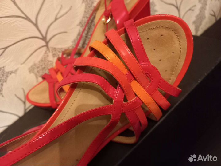 Босоножки женские 39 р, Geox, натуральная кожа
