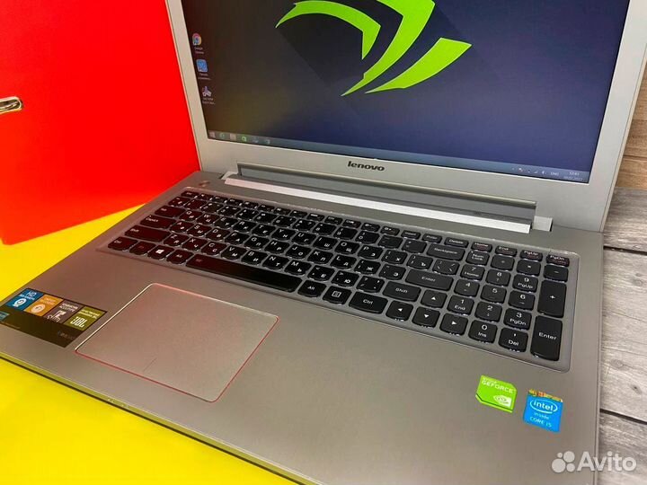Ноутбук lenovo для работы и игр i5/GeForce