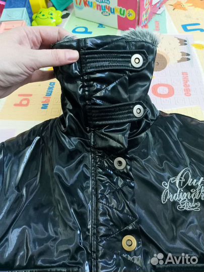 Куртка на девочку 128 осень весна