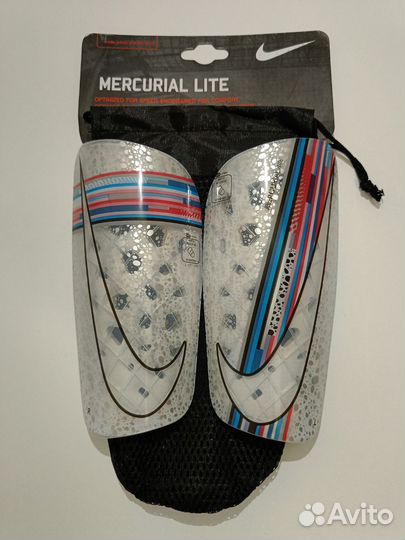 Щитки футбольные nike mercurial lite