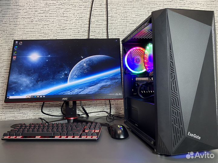 Игровой пк Rtx 4060 / Ryzen 3600