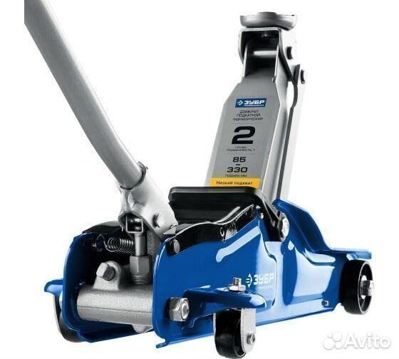 Подкатной домкрат зубр Т-35, 2т, 85-330 мм