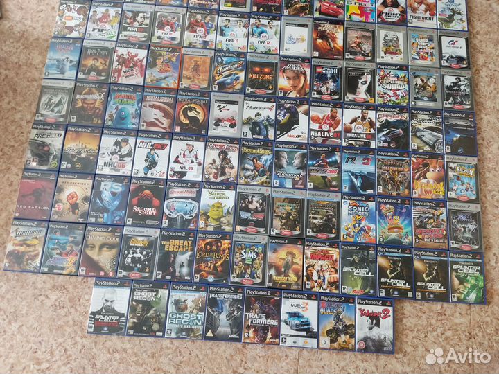 PS2 лицензионные игры