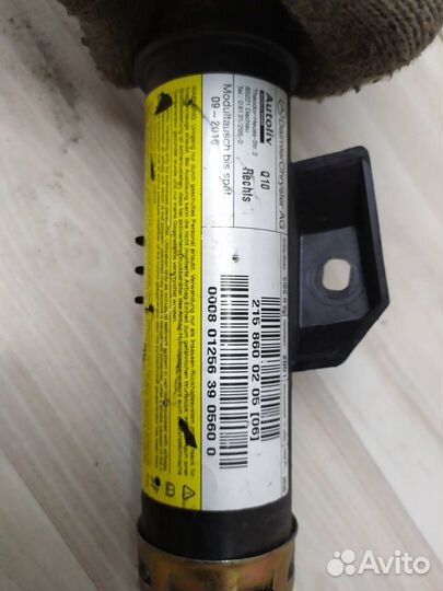 Шторка безопасности боковая Mercedes W215