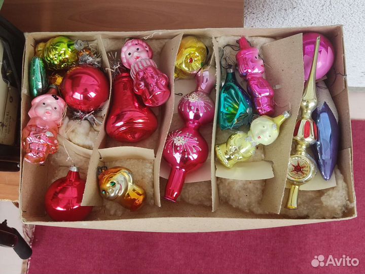 Новогодние игрушки СССР советские