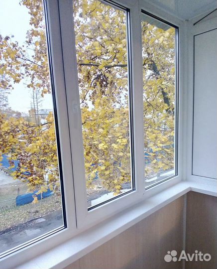 Окно пластиковое глухое