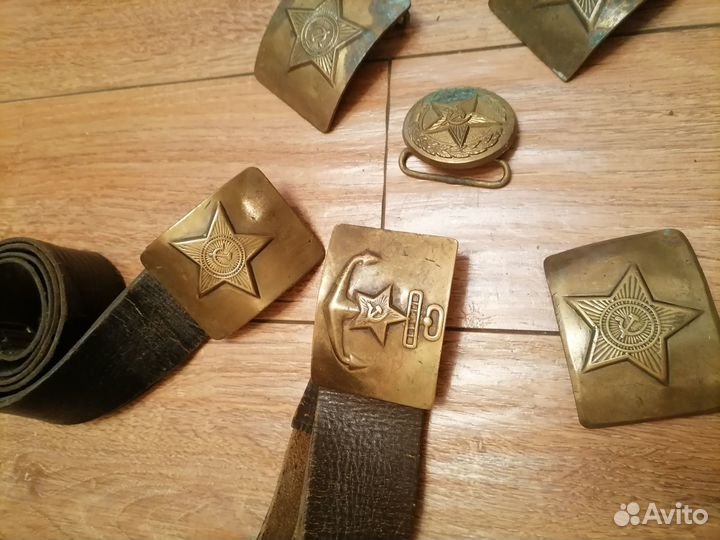 Военные пряжки СССР