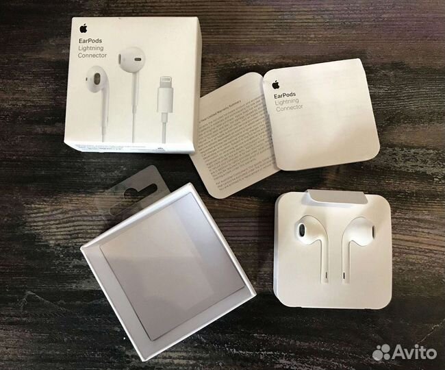 Новая Оригинальная Гарнитура Apple EarPods Lightni