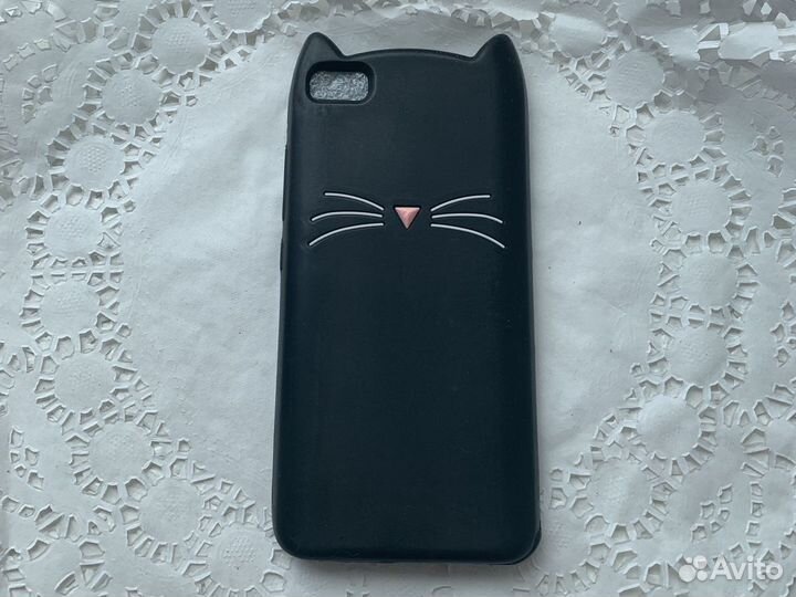 Чехол на телефон mi 5 с кошкой
