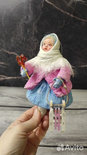 Ватная игрушка