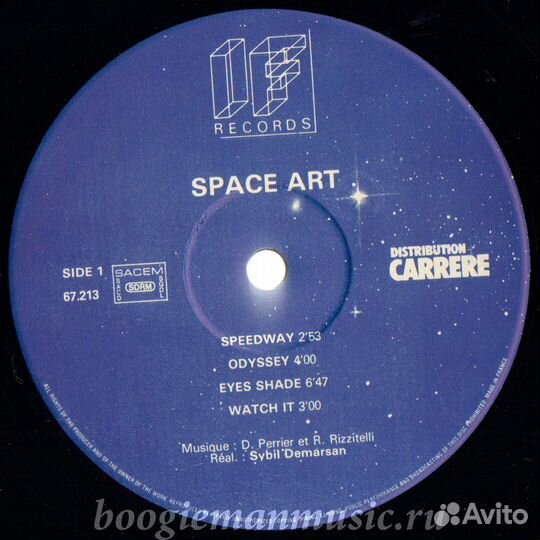 Пластинка Space Art - Trip In The Center Head (LP