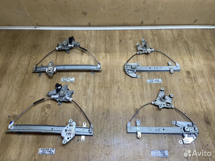 Стеклоподъемник передний задний Nissan Almera G15