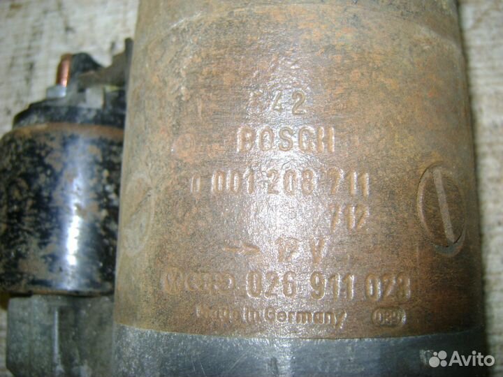 Стартер Ауди 100 Audi Bosch 0001208711 026911023