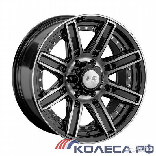 Диски LS 1353 9/18 6x139.7 ET20 d106.1 BKF