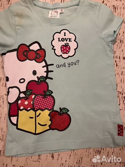 Футболка Hello kitty 128 см