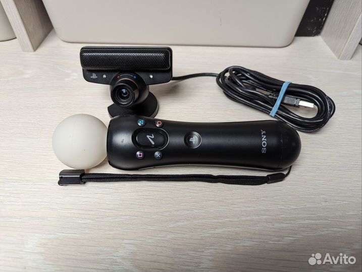 PS Move + PS Eye. Совместимы с PS3/PS4