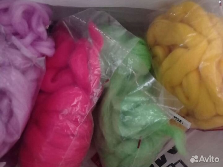 Шерсть для валяния