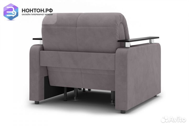 Кресло Остин серо-бежевое