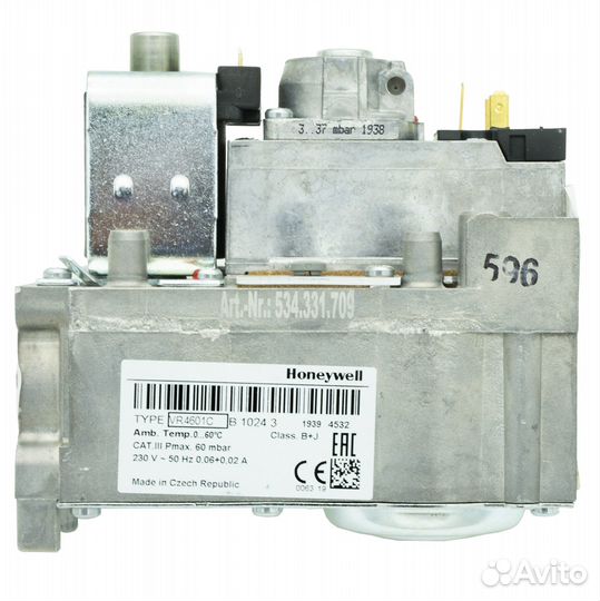 Клапан газовый VR4601CB 1024 Honeywell