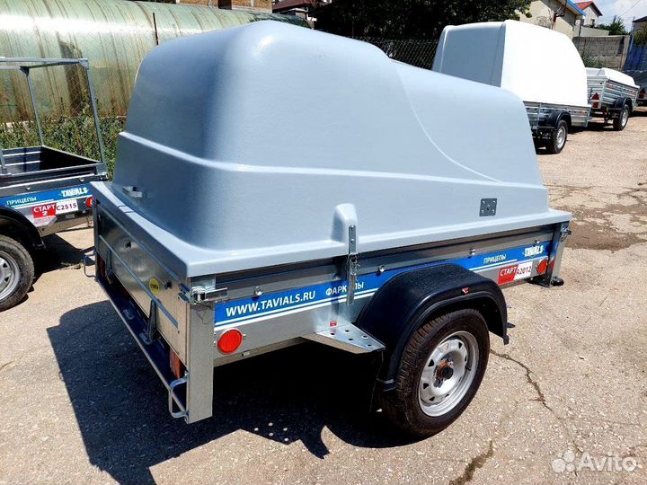 Прицеп старт А2012 с крышкой 700 мм