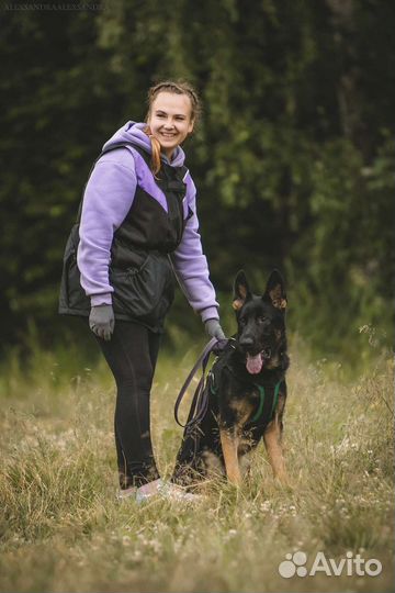 Услуги кинолога,передержка