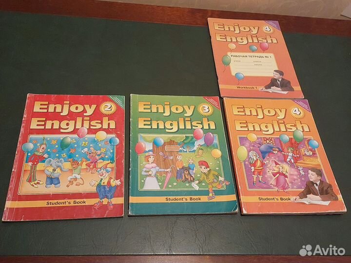 Учебники Enjoy English 2, 3, 4 кл