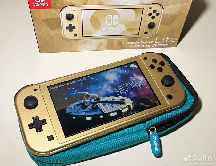 Nintendo switch lite hyrule edition