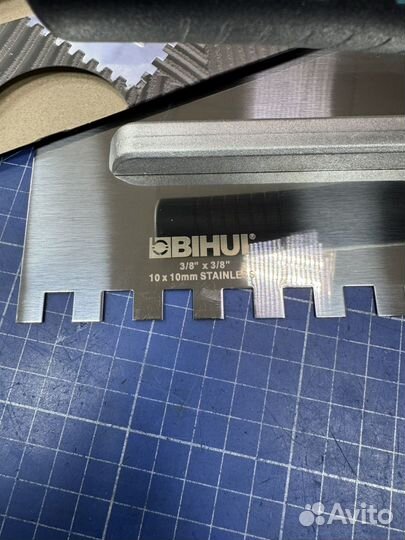 Гребенка для плитки зуб 10мм Bihui ptsb10