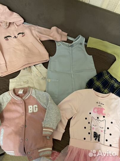 Вещи в одни руки для девочки 92-98