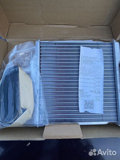 Радиатор печки chevrolet lacetti