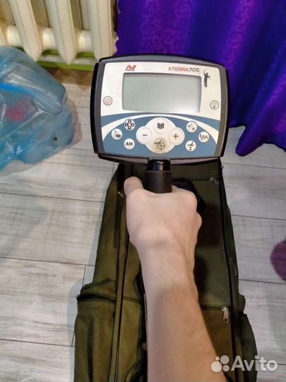 Металлоискатель minelab x terra 705 бу