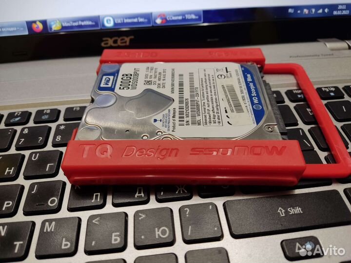 Адаптер - переходник для HDD с 2.5 на 3.5 дюйма