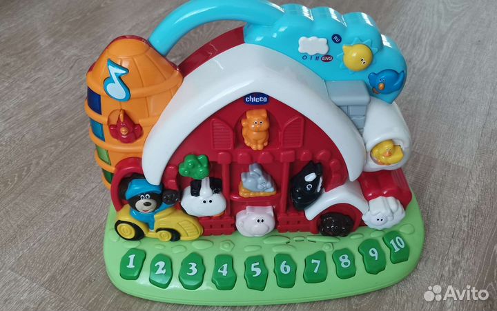 Интерактивная игрушка Говорящая ферма Chicco