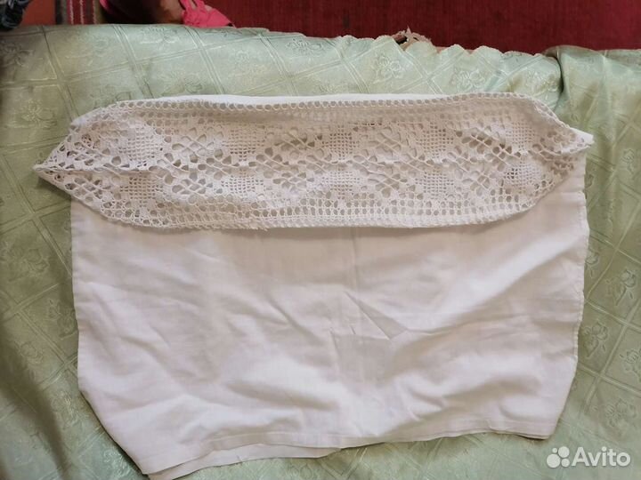 Наволочки ришелье, Шитье. Пододеяльник