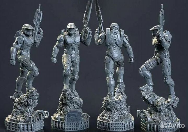 Мастер Чиф Master Chief halo фигурка