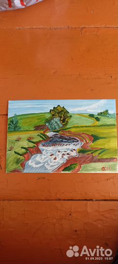 Картины на картоне 20*30