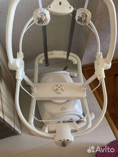 Детская электронная качелька Joie Sansa 2 в 1