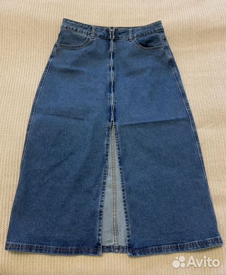 Юбка джинсовая