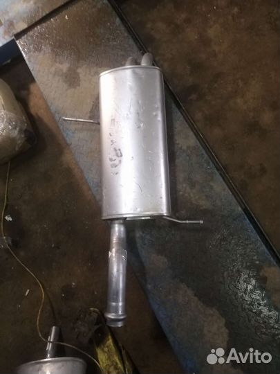 Глушитель. Глушитель Шкода Октавия А7